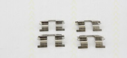 Set accesorii, placute frana