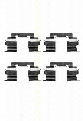 Set accesorii, placute frana