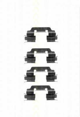 Set accesorii, placute frana