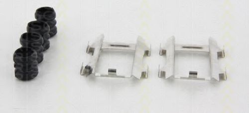 Set accesorii, placute frana