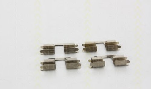 Set accesorii, placute frana