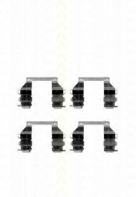Set accesorii, placute frana