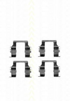 Set accesorii, placute frana