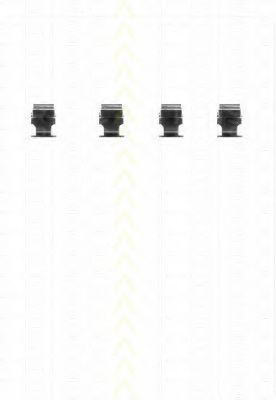 Set accesorii, placute frana