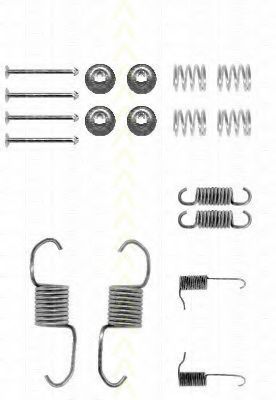 8105 422558 Set accesorii, sabot de frana TRISCAN 