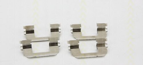 Set accesorii, placute frana