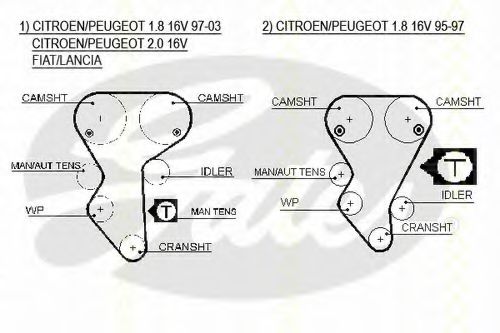 Set curea de distributie 2