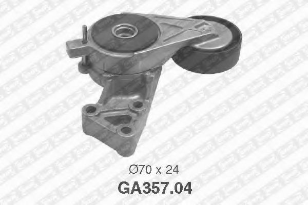 GA357.04 rola intinzator,curea transmisie SNR 