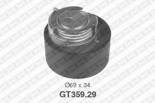 GT359.29 rola intinzator,curea distributie SNR 
