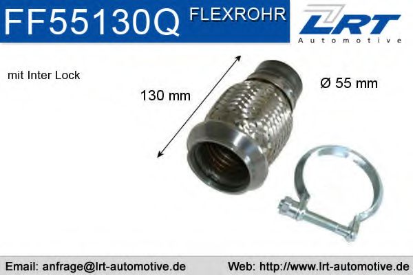 FF55130Q Teava reparatie, catalizator LRT 
