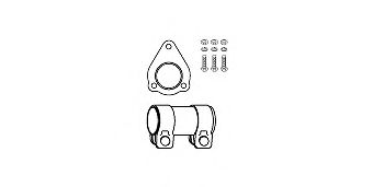 82 11 2299 Set montare, catalizator HJS 