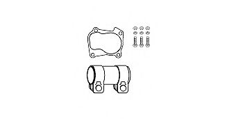 82 11 3217 Set montare, catalizator HJS 
