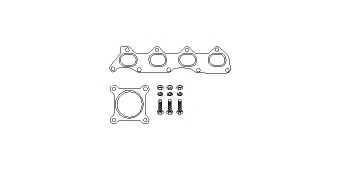 82 11 3255 Set montaj, precatalizator HJS 