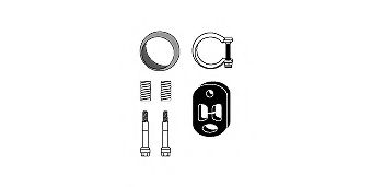 82 22 4470 Set montare, catalizator HJS 