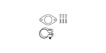 82 35 8193 Set montare, catalizator HJS 