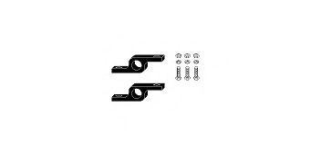 82 45 7617 Set montare, sistem de esapament HJS 