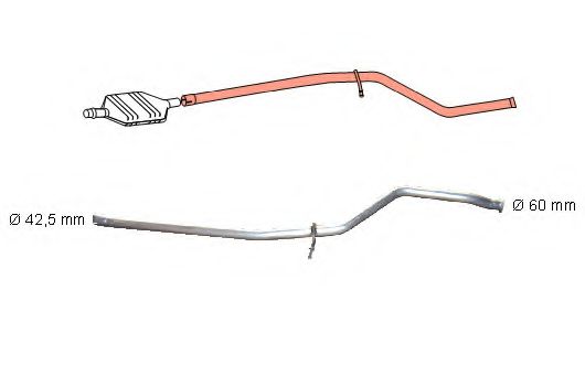 Teava reparatie, catalizator