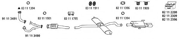 Au_255 Sistem de esapament HJS 