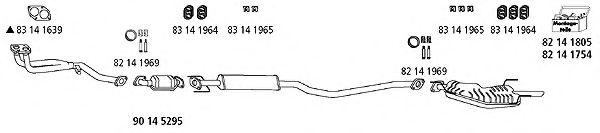 Op_686 Sistem de esapament HJS 