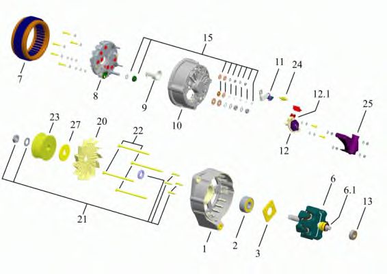 Generator / Alternator 7