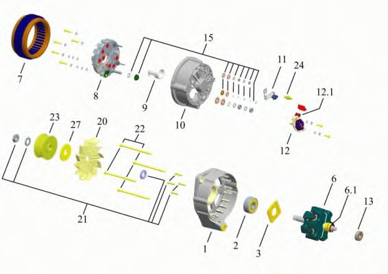 Generator / Alternator 6
