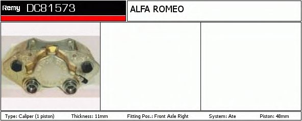 DC81573 Etrier frana DELCO REMY 
