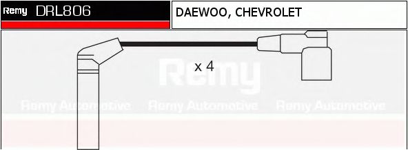 DRL806 Set cablaj aprinder DELCO REMY 