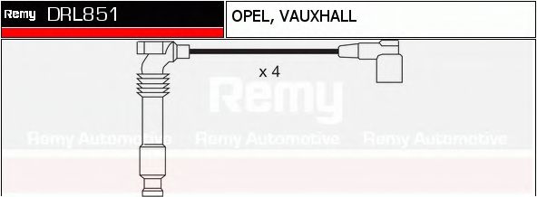 DRL851 Set cablaj aprinder DELCO REMY 