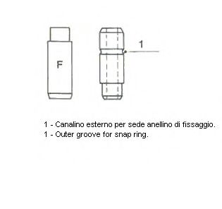 01-2100 ghid supapa METELLI 