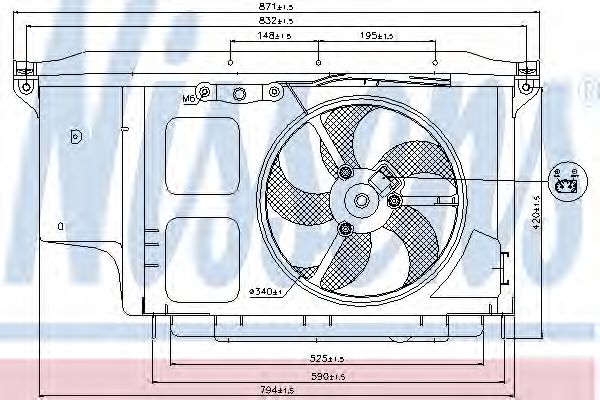 Ventilator, radiator