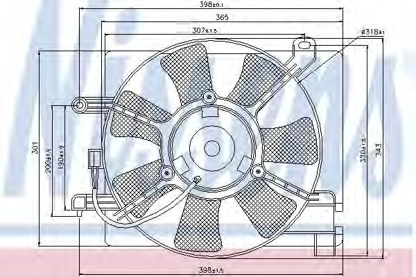 Ventilator, radiator