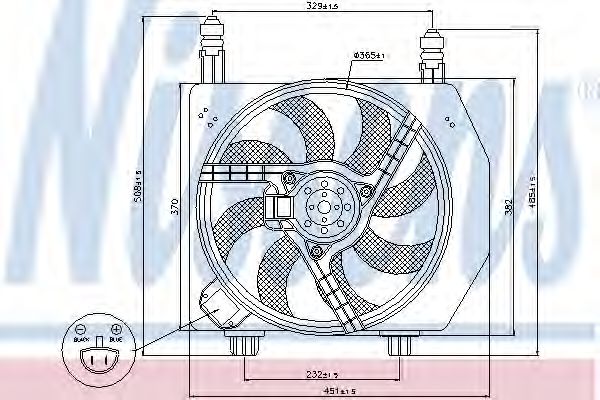 Ventilator, radiator