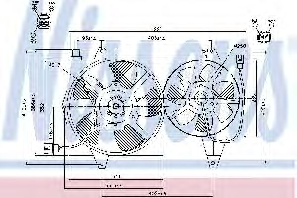 Ventilator, radiator