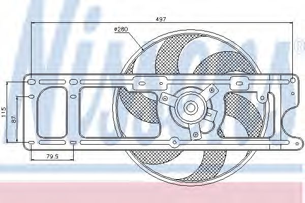 Ventilator, radiator