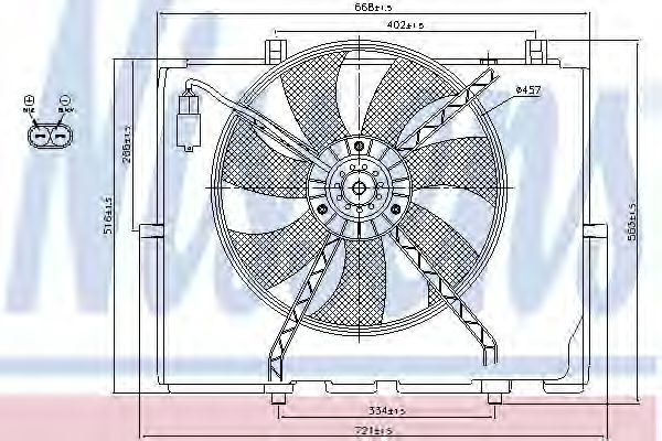 Ventilator, radiator