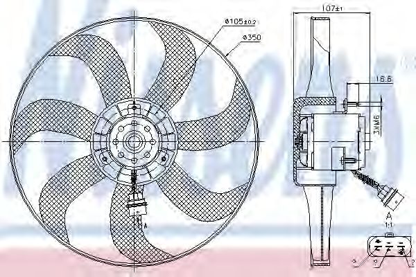 Ventilator, radiator