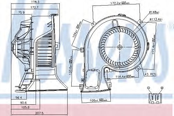 Ventilator, habitaclu