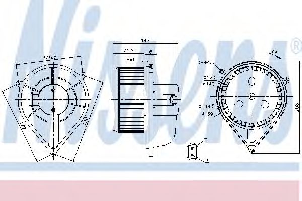 Ventilator, habitaclu