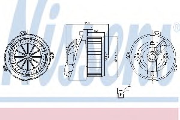 Ventilator, habitaclu