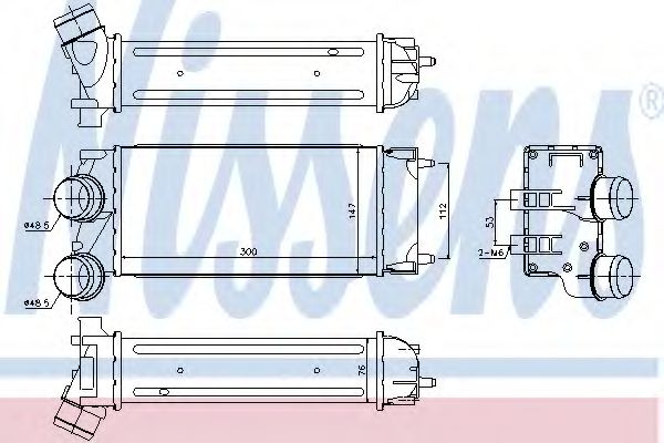 Intercooler, compresor