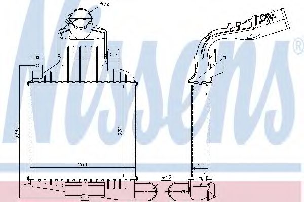 Intercooler, compresor