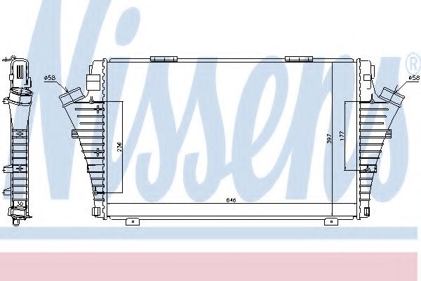 Intercooler, compresor