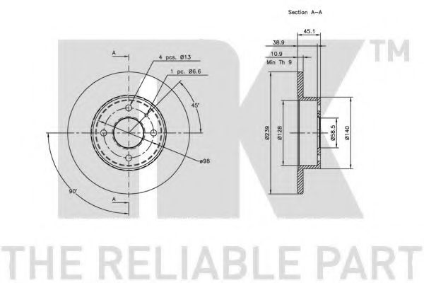 Disc frana 2