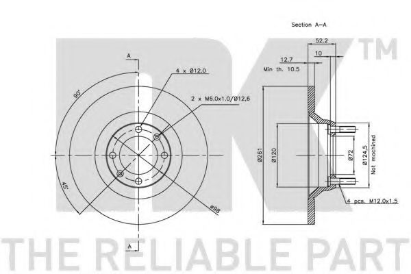 Disc frana 2