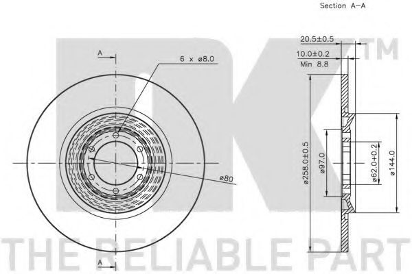 Disc frana 2
