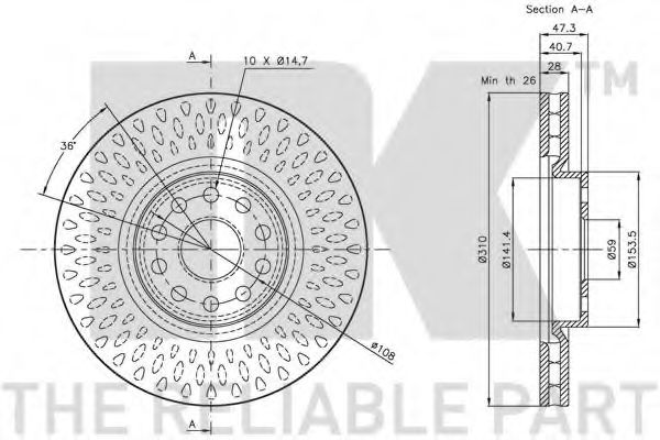 Disc frana 2