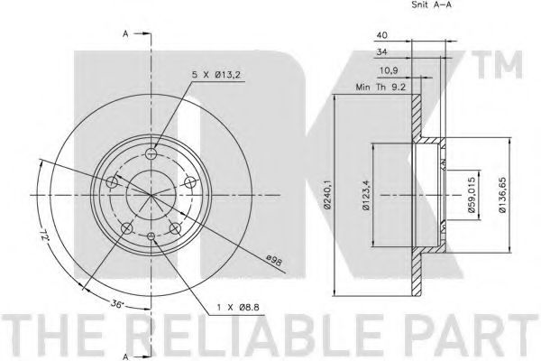 Disc frana 2