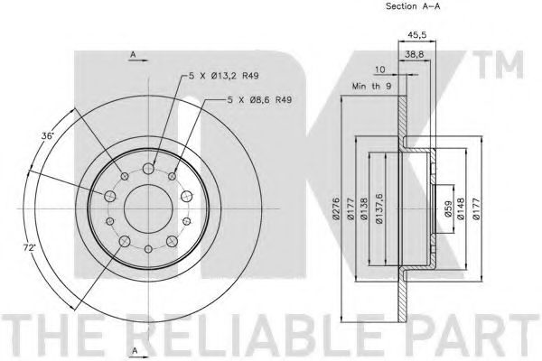 Disc frana 3