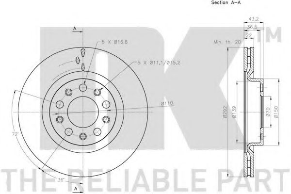 Disc frana 3