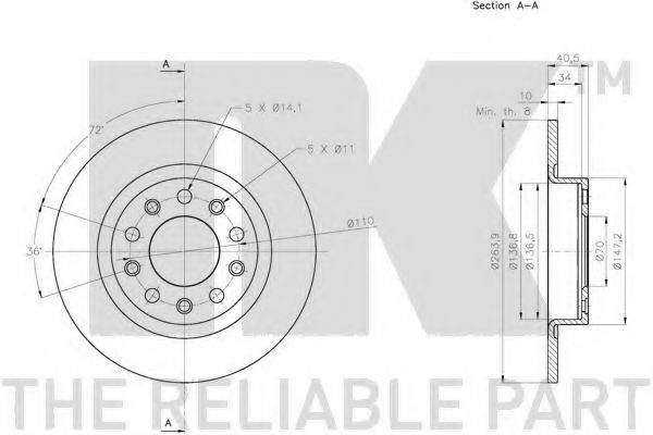 Disc frana 3